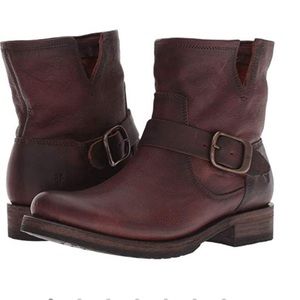 Frye Veronica bootie in Redwood